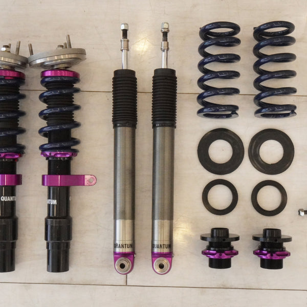 08-13 BMW E90 E92 E93 M3 OEM Rear Axle Coil Spring Pair Left