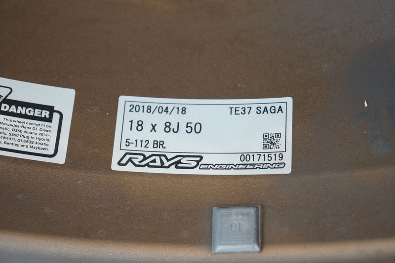 536124 RAYS TE37 SAGA &YOKOHAMA ADVAN NEOVA AD08R