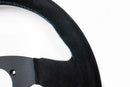 LAPTORR SPORT STEERING 320mm Black-Suede/Blue-Stripe
