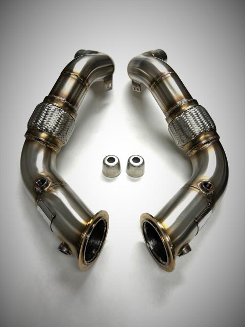 018501 Evolution Racewerks ダウンパイプ（ストレート）